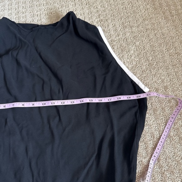 Helmut Lang Black Sleeveless Romper Drawstring Waist Keyhole Back Size 6 - Picture 11 of 14